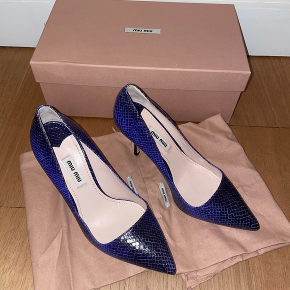 Miu Miu Stiletto Heels, Size 36 - Picture 2 of 6